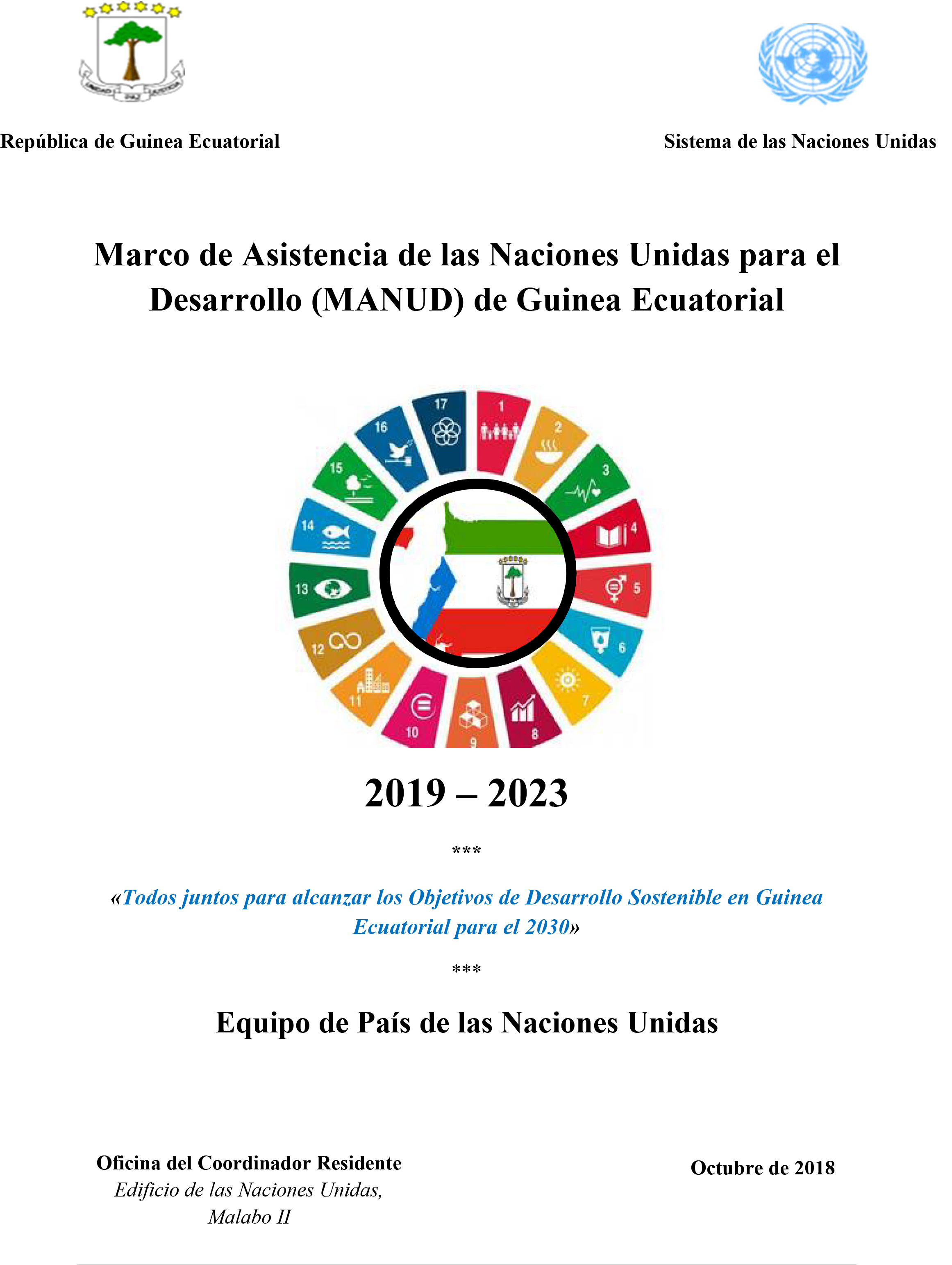 Marco de Asistencia de las Naciones Unidas para el Desarrollo (MANUD) de Guinea Ecuatorial 