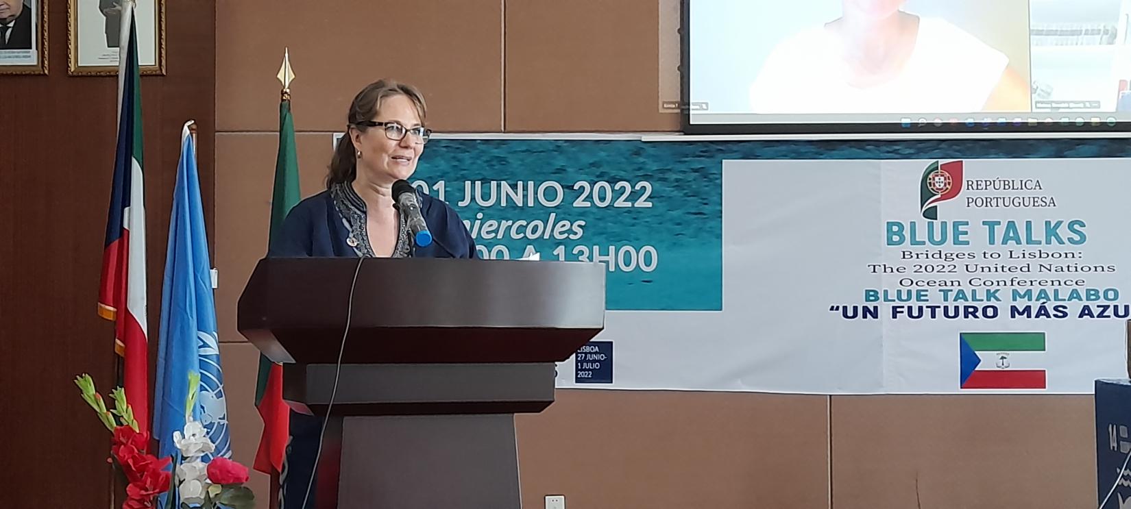 Anna Pont Coordinadora Residente de la ONU en GE