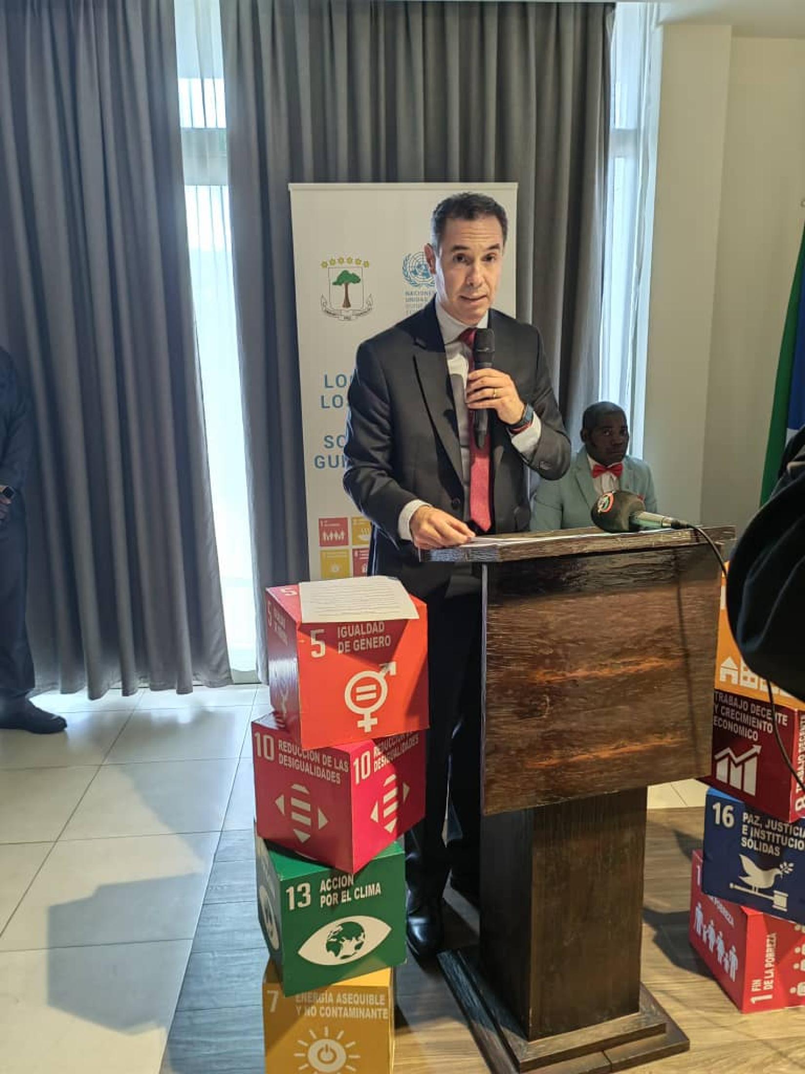 Antonio Aranibar discurso proyectos JSDGF